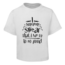 I Solemnly Swear Design White T-Shirt