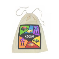 Machine Drawstring Library Bag