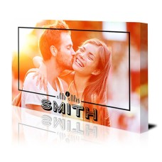 Mr & Mrs Canvas Print