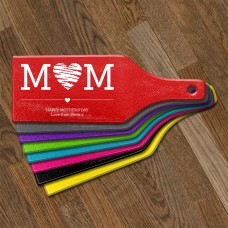 Mum Heart Glass Cheese Board