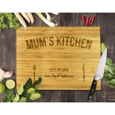 Mum's Kitchen Bamboo Cutting Board