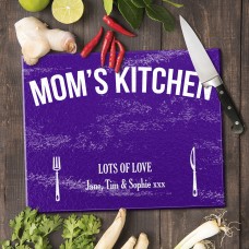 Mum's Kitchen Glass Cutting Board