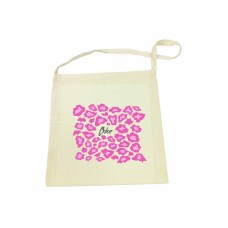 Tote Library Bag with Floral Design