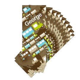 Bookmark with Buses