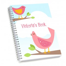 Pink Bird Sketch Book