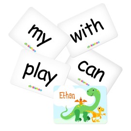 Memory Game with Dino Theme - Sight Words Pack 2
