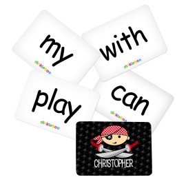 Memory Game with Pirate Theme - Sight Words Pack 2