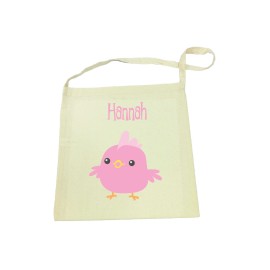 Pink Chicken Tote Bag
