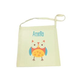 Red Owl Tote Bag