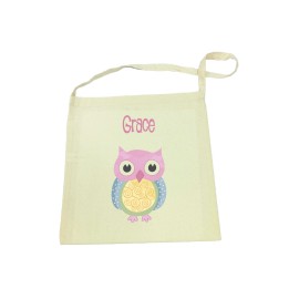 Pink Owl Tote Bag