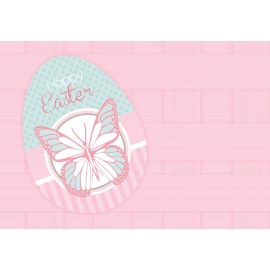 Easter Postcard, Butterfly Design