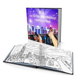 Personalized Coloring Book: "Ten Tallest Buildings"