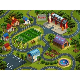 Fire & Rescue Play Blanket