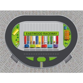 Raceway Track Play Blanket