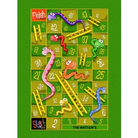 Snakes & Ladders Play Blanket