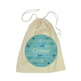 Arrow Drawstring Library Bag