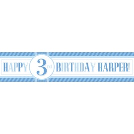 Blue Party Banner