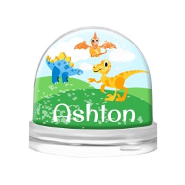 Dino Snow Globe
