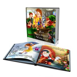 Personalised Story Book: "Visits Santa's Workshop"