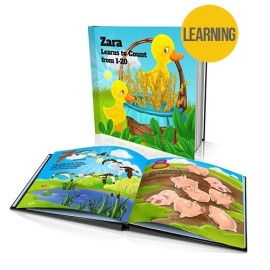 Personalised Story Book: "Learns to Count"