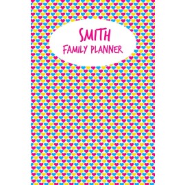Hearts Family Planner Calendar