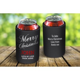 Merry Christmas Drink Cooler