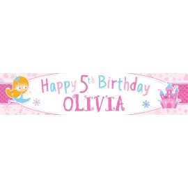 Princess Party Banner