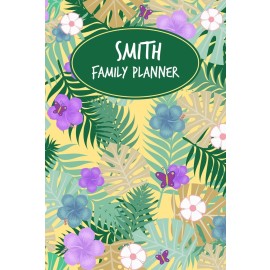 Tropical Family Planner Calendar
