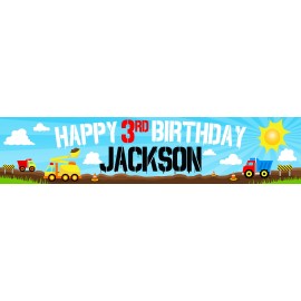 Truck Party Banner