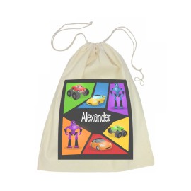 Machine Drawstring Library Bag