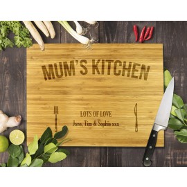 Mum's Kitchen Bamboo Cutting Board