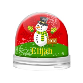 Snowman Snow Globe