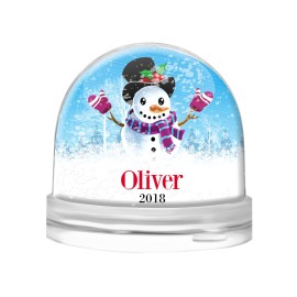 Snowman Snow Globe