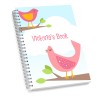 Pink Bird Sketch Book