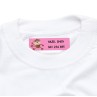 Dinkleboo Iron On label with Funky Monkey