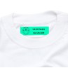 Iron On Clothing Label Aquamarine