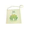 Library Bag with Green Frog