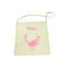 Library Bag with Pink Dove