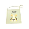 Library Bag with Yellow Tiger