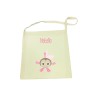 Library Bag with Pink Fish
