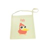 Library Bag with Orange Duck