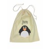 Drawstring Library Bag with Penguin