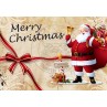 Santa Postcard, Santa with Sack Design