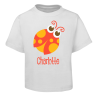 Red Beetle Kids T-Shirt Size 2 4 6 8