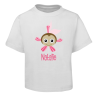 Pink Fish Kids T-Shirt Size 2 4 6 8