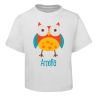 Red Owl Kids T-Shirt Size 2 4 6 8