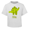 Green Dinosaur Kids T-Shirt Size 2 4 6 8