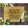 Eat Drink Bamboo Cutting Board