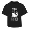 Big Brother Design Black T-Shirt