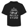 I Solemnly Swear Design Black T-Shirt